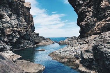 Phát "sốt" với "hồ bơi" giữa biển đẹp như tiên cảnh ở Đà Nẵng