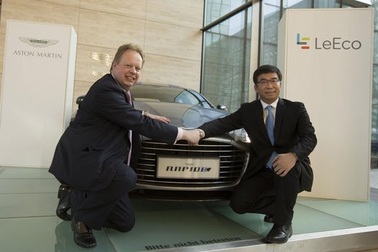 Aston Martin bắt tay với doanh nghiệp Trung Quốc