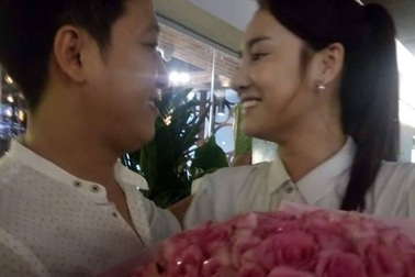 Nhã Phương né câu hỏi về tin đồn Trường Giang cầu hôn