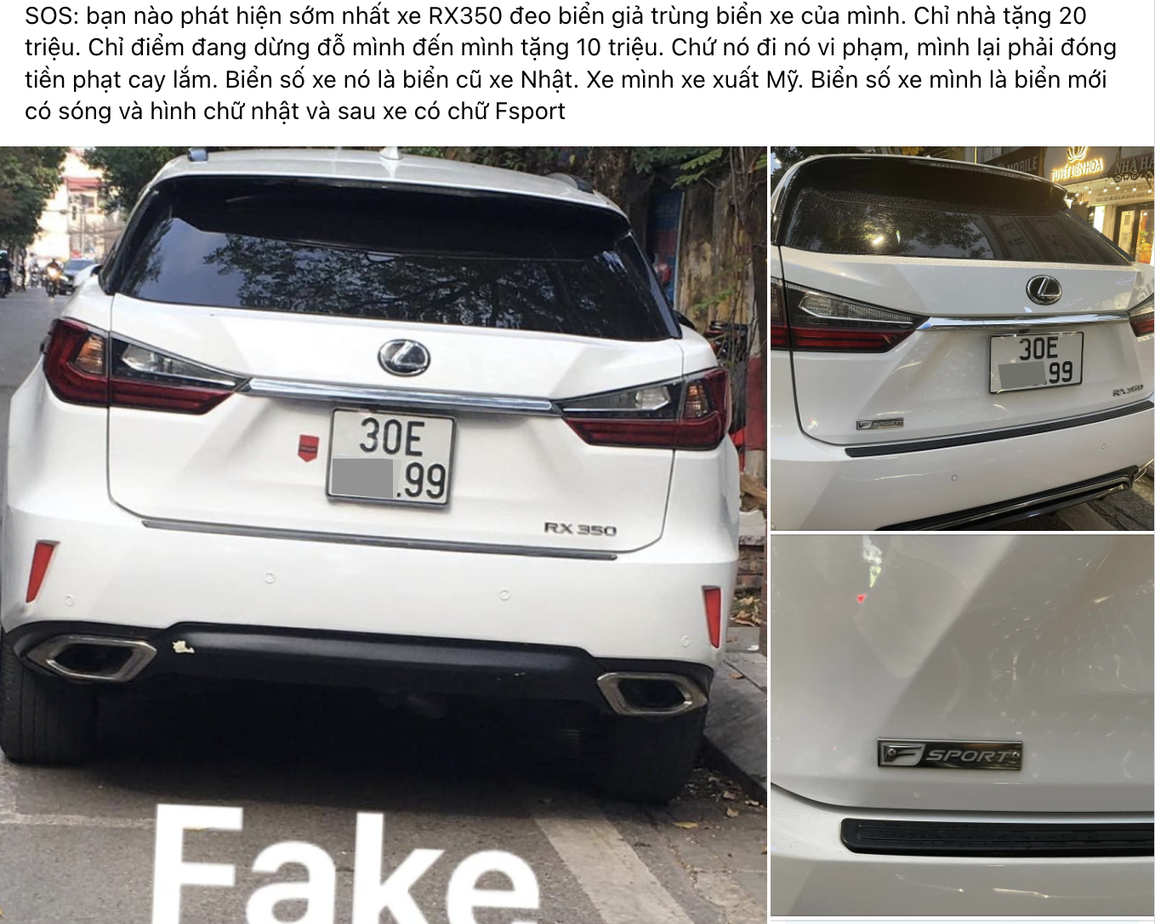 Bị phạt nguội oan, chủ xe Lexus nhờ cộng đồng tìm và phát hiện bất ngờ - 1 Bị phạt nguội oan, chủ xe Lexus nhờ cộng đồng tìm và phát hiện bất ngờ - 1