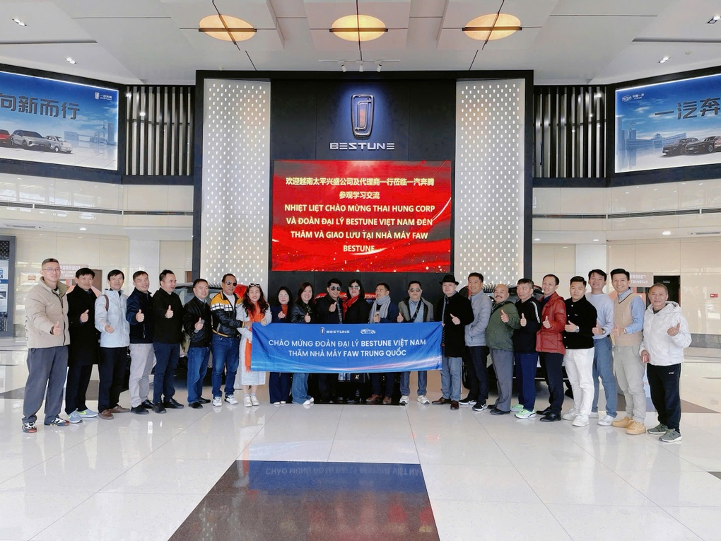 Đoàn đại lý Bestune Việt Nam thăm và làm việc tại trụ sở FAW Trung Quốc - 3 Đoàn đại lý Bestune Việt Nam thăm và làm việc tại trụ sở FAW Trung Quốc - 3