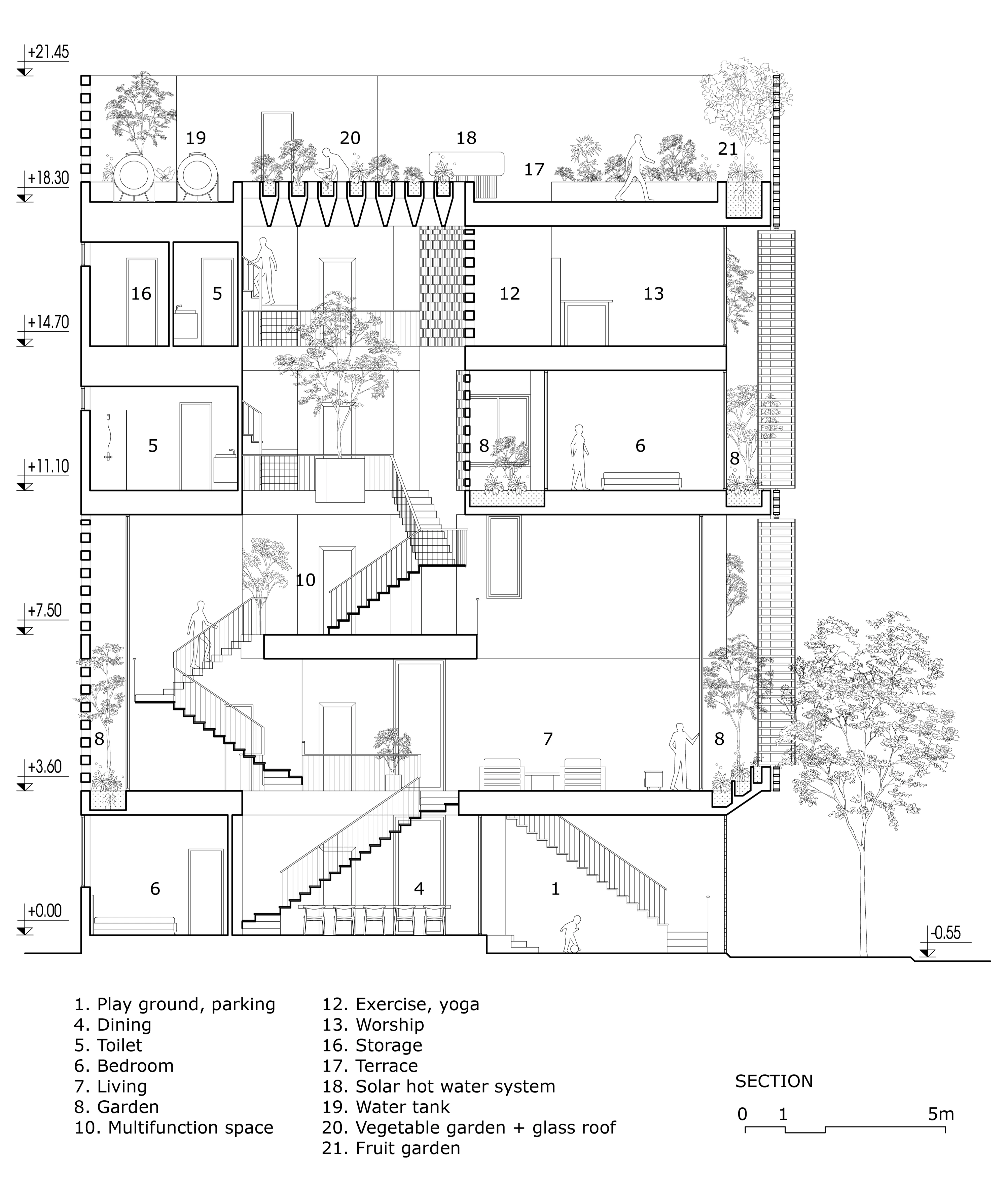 View - Nhà phố tại Bắc Ninh có mặt tiền "biết thở", lấy cảm hứng từ hang động | Báo Dân trí
