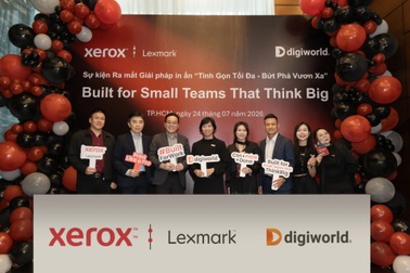 Xerox bắt tay Digiworld phân phối giải pháp in ấn tại Việt Nam