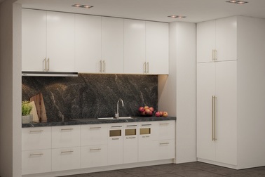 Căn hộ có thiết kế bếp khắc phục được nỗi khổ khi nấu nướng của người nội trợ Việt