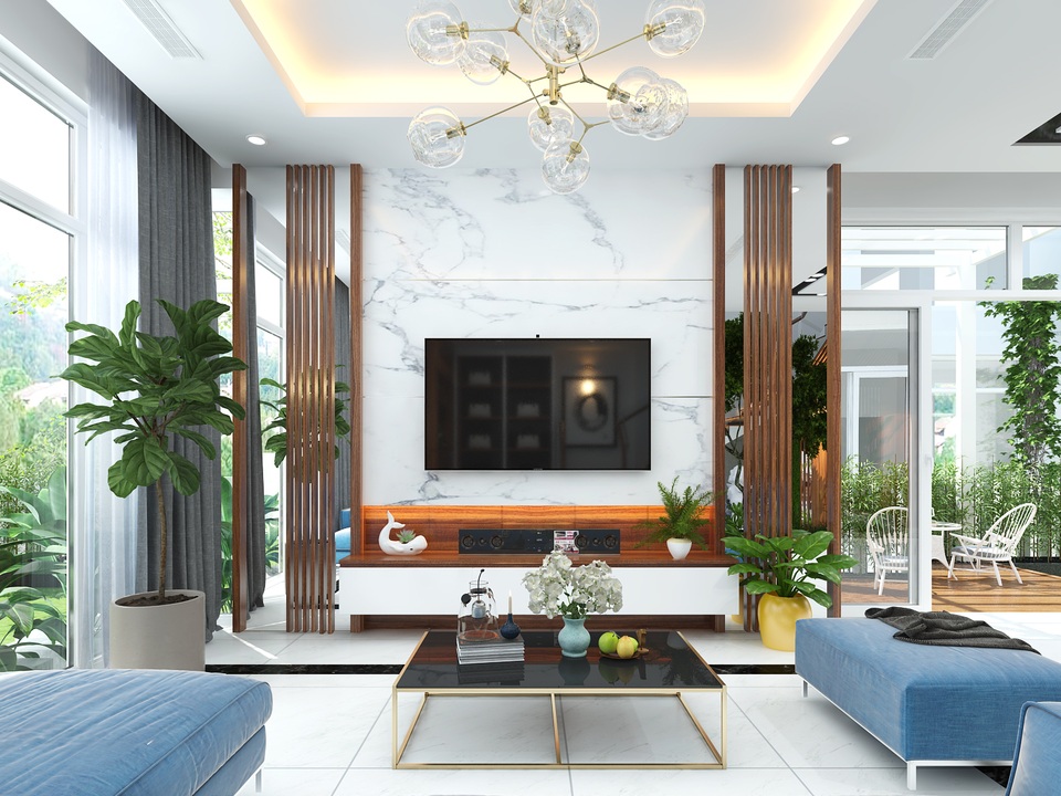 Đại gia Hà Nội chi 1,5 tỷ đồng thuê thiết kế, đưa cây xanh vào nhà - 1 Đại gia Hà Nội chi 1,5 tỷ đồng thuê thiết kế, đưa cây xanh vào nhà - 1