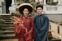 Đám cưới theo phong cách Nam Bộ xưa ở Bến Tre "gây sốt"