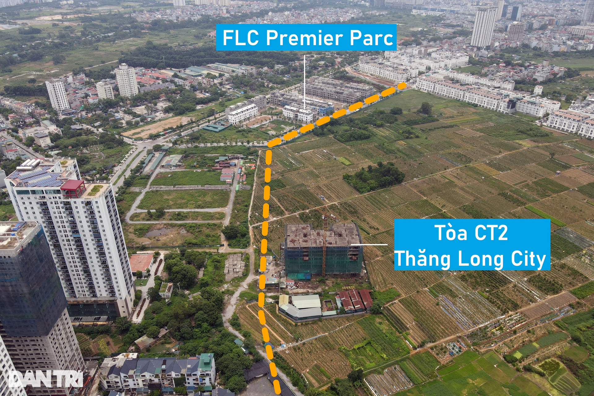 Hiện trạng 2 trục đường quy hoạch đi qua khu đô thị mới Dương Nội - 17 Hiện trạng 2 trục đường quy hoạch đi qua khu đô thị mới Dương Nội - 17