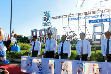 Đặt đồng hồ đếm ngược 1 năm trước Đại hội Thể thao Bãi biển Châu Á