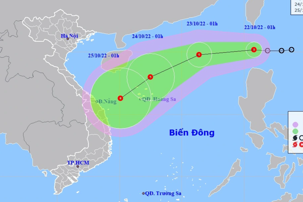 Áp thấp nhiệt đới đang đi vào Biển Đông - 1 Áp thấp nhiệt đới đang đi vào Biển Đông - 1