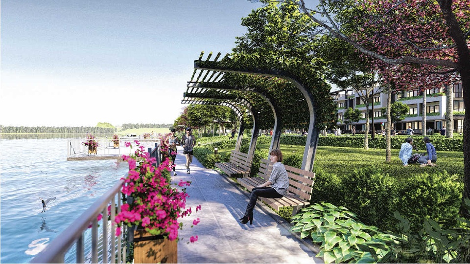 Tận hưởng cuộc sống xanh và an tại khu nhà phố Compound The Pearl Riverside - 2 Tận hưởng cuộc sống xanh và an tại khu nhà phố Compound The Pearl Riverside - 2