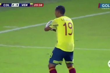 Đội tuyển Colombia dễ dàng giành chiến thắng 3-0 trước Venezuela