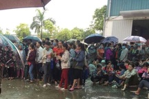 Vụ hơn 3.000 công nhân đình công: Toàn bộ công nhân đi làm trở lại