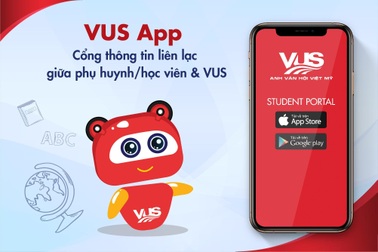 VUS ra mắt cổng thông tin liên lạc với phụ huynh và học viên