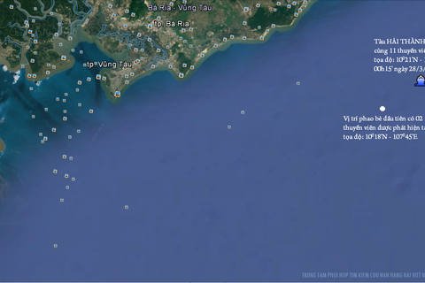 Thủ tướng yêu cầu khẩn cấp tìm 9 thuyền viên mất tích