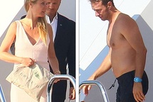 Gwyneth Paltrow vui vẻ đi nghỉ cùng chồng cũ