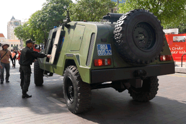 Dàn xe đặc chủng hiện đại của Công an Việt Nam