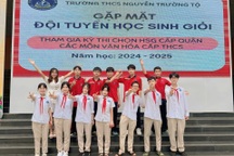 Một trường chiếm toàn bộ giải Nhất 6 môn thi học sinh giỏi lớp 9 cấp quận