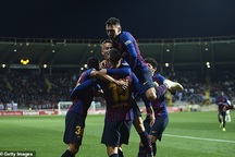 Barcelona tiếp đà chiến thắng sau trận Siêu kinh điển