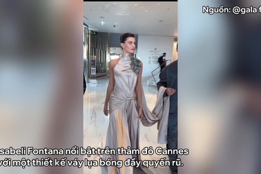 Bella Hadid bất chấp quy định, diện đồ táo bạo trên thảm đỏ Cannes