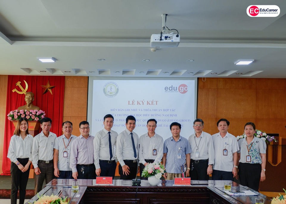 EduGo Group ký kết thỏa thuận hợp tác với Trường ĐH Điều Dưỡng Nam Định - 2 EduGo Group ký kết thỏa thuận hợp tác với Trường ĐH Điều Dưỡng Nam Định - 2