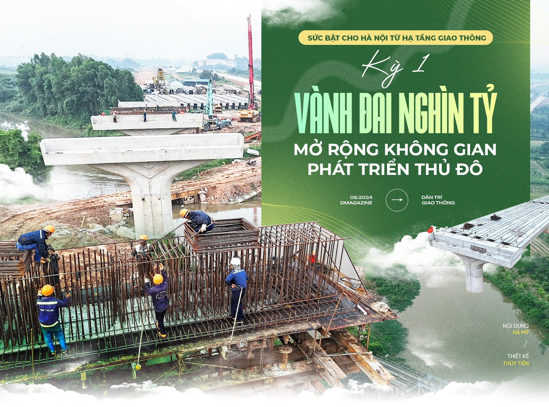 Vành đai nghìn tỷ mở rộng không gian phát triển thủ đô