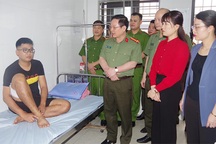 "Cẩu tặc" dùng súng bắn công an khi bị truy đuổi