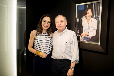 Dương Tử Quỳnh cùng Jean Todt thăm Richard Mille Hà Nội
