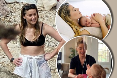 Người đẹp "tỉ lệ vàng" Amber Heard tận hưởng khoảng lặng trong cơn bão