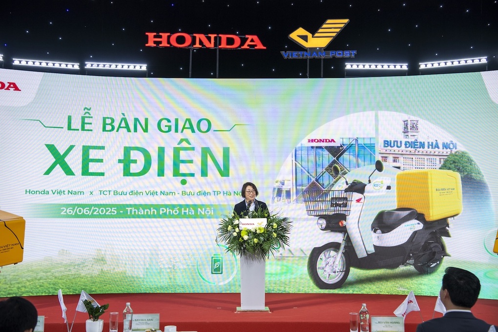 Honda Việt Nam và Bưu điện Việt Nam mở rộng dự án xe điện giao hàng - 2 Honda Việt Nam và Bưu điện Việt Nam mở rộng dự án xe điện giao hàng - 2