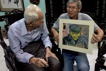 Điều ít biết về cụ ông là người mẫu trong 242 bức tranh của danh hoạ Bùi Xuân Phái