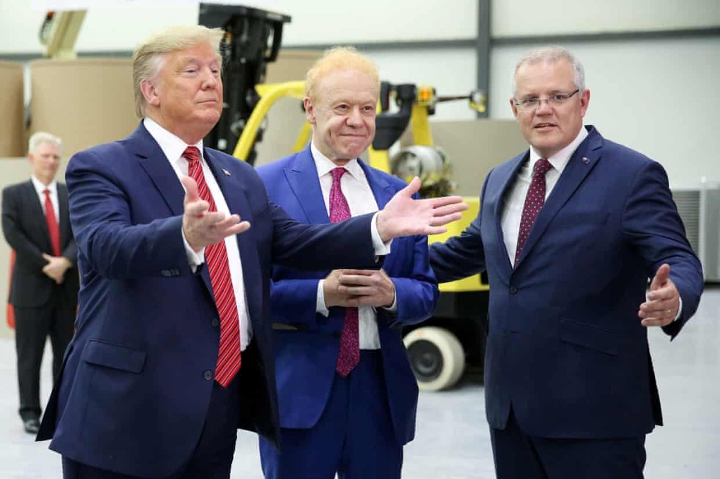 Ông Trump có thể đã để lộ bí mật tàu ngầm hạt nhân Mỹ với tỷ phú Australia - 1 Ông Trump có thể đã để lộ bí mật tàu ngầm hạt nhân Mỹ với tỷ phú Australia - 1