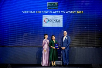 OPES vào “Top 5 nơi làm việc tốt nhất Việt Nam - ngành bảo hiểm” của Anphabe