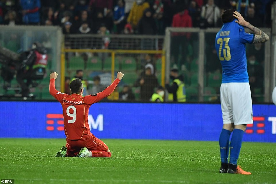 Thua sốc Bắc Macedonia, Italia chính thức tan vỡ giấc mơ dự World Cup 2022 - 5 Thua sốc Bắc Macedonia, Italia chính thức tan vỡ giấc mơ dự World Cup 2022 - 5