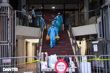 Phong tỏa tòa nhà số 25 phố Lý Thường Kiệt do có ca nghi nhiễm SARS-CoV-2