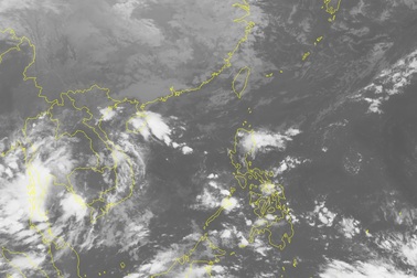 Xuất hiện vùng áp thấp trên khu vực biển Nam Bộ