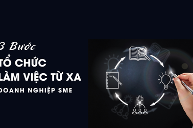 3 bước tổ chức làm việc từ xa cho doanh nghiệp SME