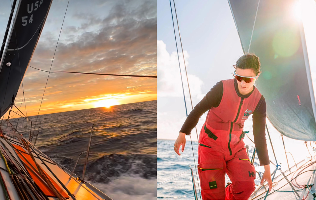 Cô gái một mình đi thuyền vòng quanh thế giới Cô gái một mình đi thuyền vòng quanh thế giới