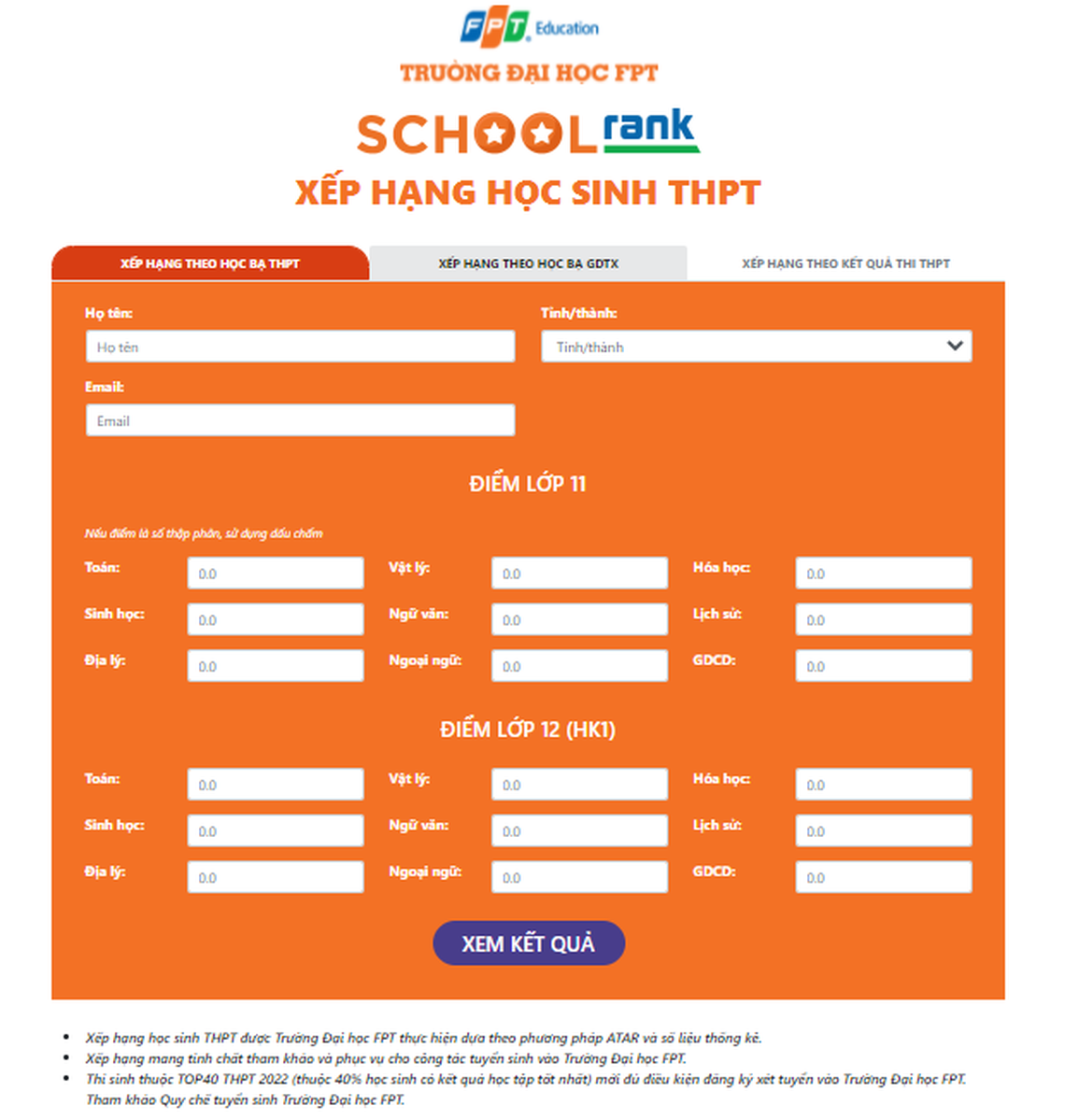 Mở trang tra cứu xếp hạng kết quả THPT 2022 cho sĩ tử - 1 Mở trang tra cứu xếp hạng kết quả THPT 2022 cho sĩ tử - 1
