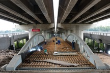 Cận cảnh loạt công trình giao thông xây dựng chậm tiến độ tại Hà Nội