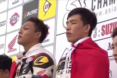 Tay đua Việt Nam chiến thắng tại giải đua xe quốc tế