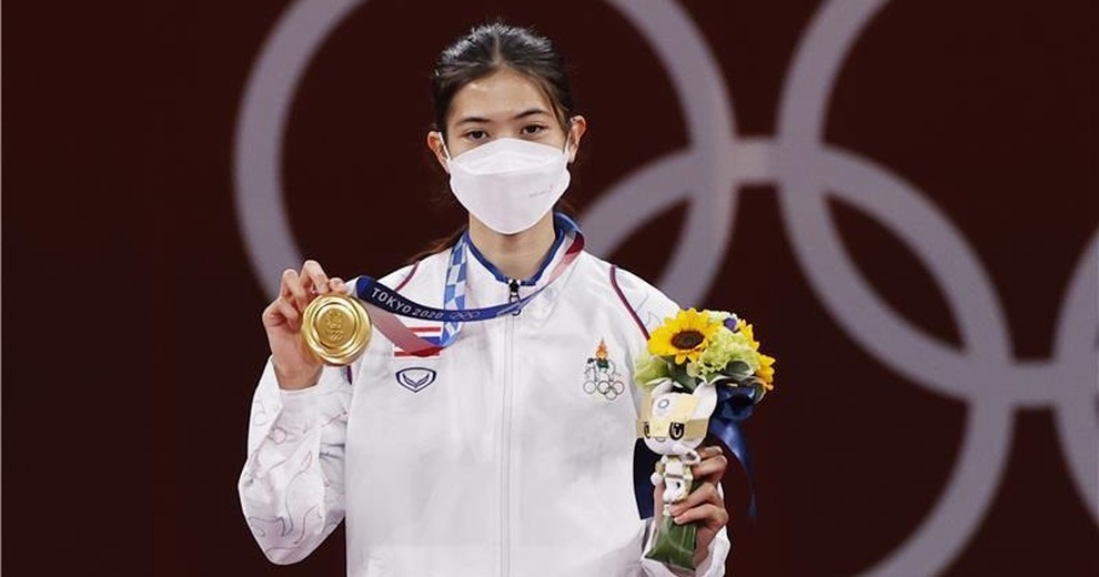 Giành HCV Olympic, nữ võ sĩ Taekwondo Thái Lan lập nhiều cột mốc - 2 Giành HCV Olympic, nữ võ sĩ Taekwondo Thái Lan lập nhiều cột mốc - 2