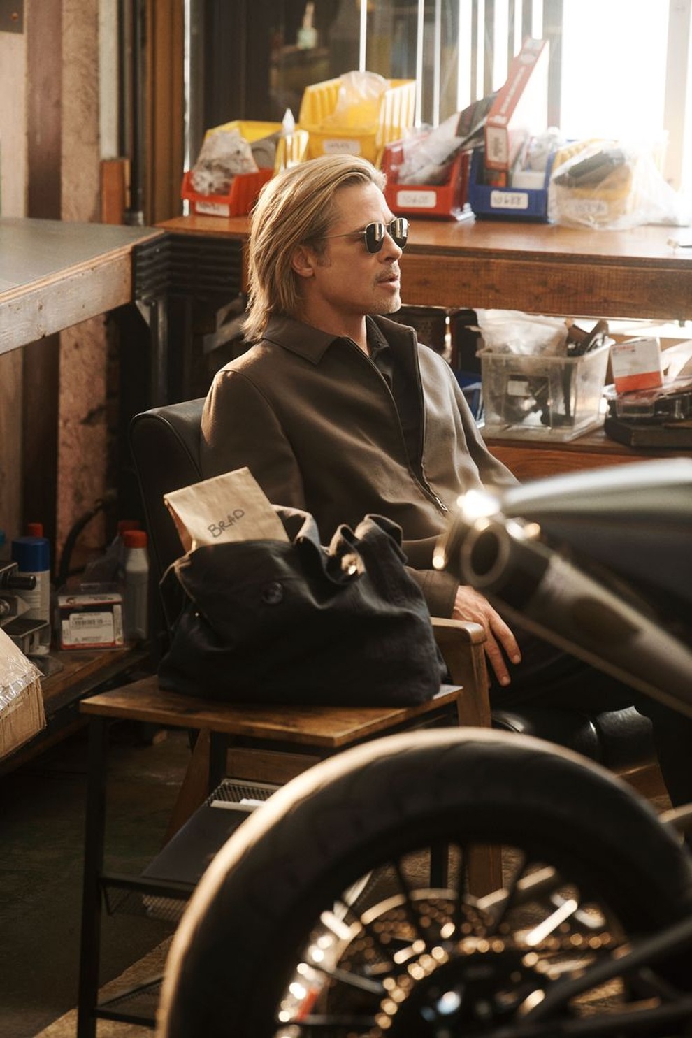 Brad Pitt tự nhận càng già càng xộc xệch - 3 Brad Pitt tự nhận càng già càng xộc xệch - 3
