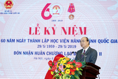 Thủ tướng: Học viện Hành chính quốc gia phải xây dựng theo hướng học viện điện tử
