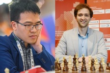 Lê Quang Liêm hòa kỳ thủ người Đức ở vòng 5 World Cup cờ vua 2025