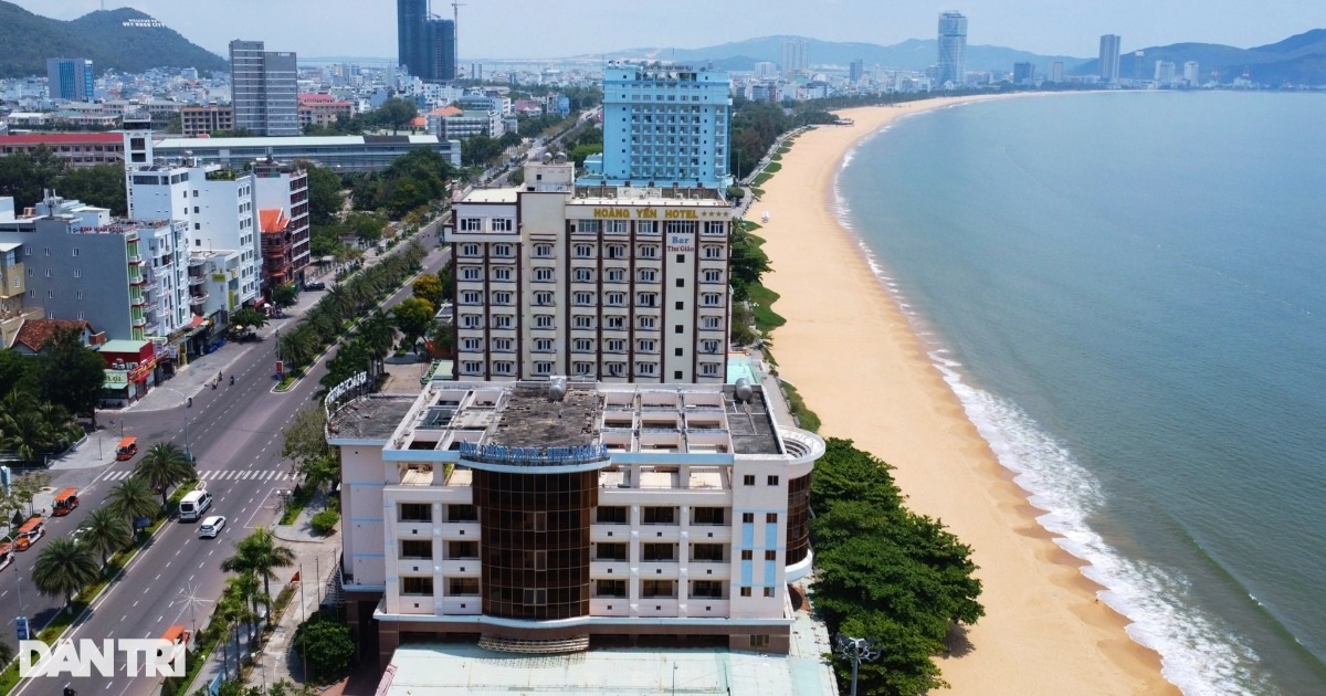 View - Sẽ di dời khách sạn 11 tầng chắn biển Quy Nhơn | Báo Dân trí
