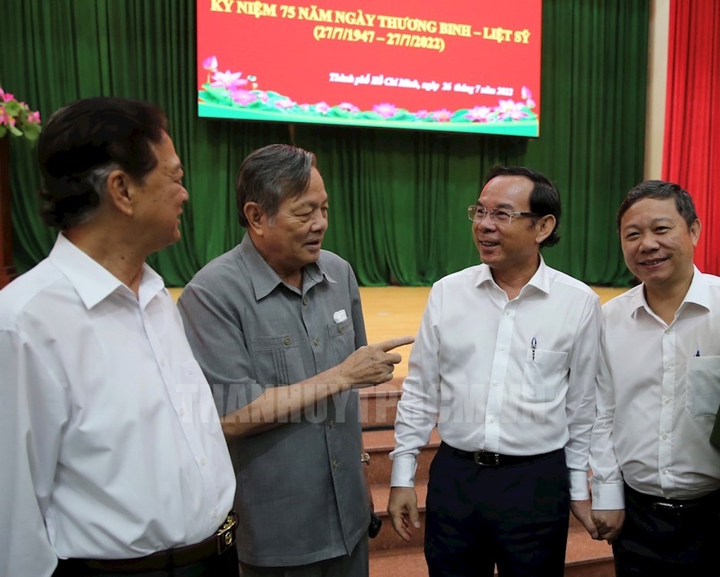 TPHCM tri ân thương binh, gia đình liệt sĩ trong ngành công an - 1 TPHCM tri ân thương binh, gia đình liệt sĩ trong ngành công an - 1