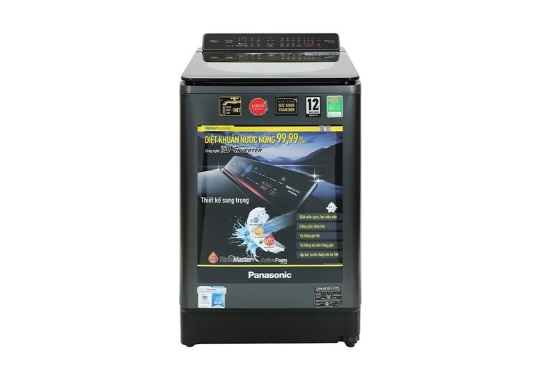 Giá máy giặt Panasonic 16 kg NA-FD16V1BRV giảm "sập sàn", giặt sạch lại rất tiết kiệm điện nước
