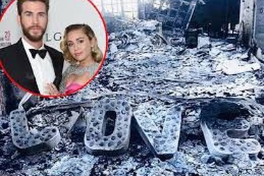 Nhà của Miley Cyrus bị thiêu rụi