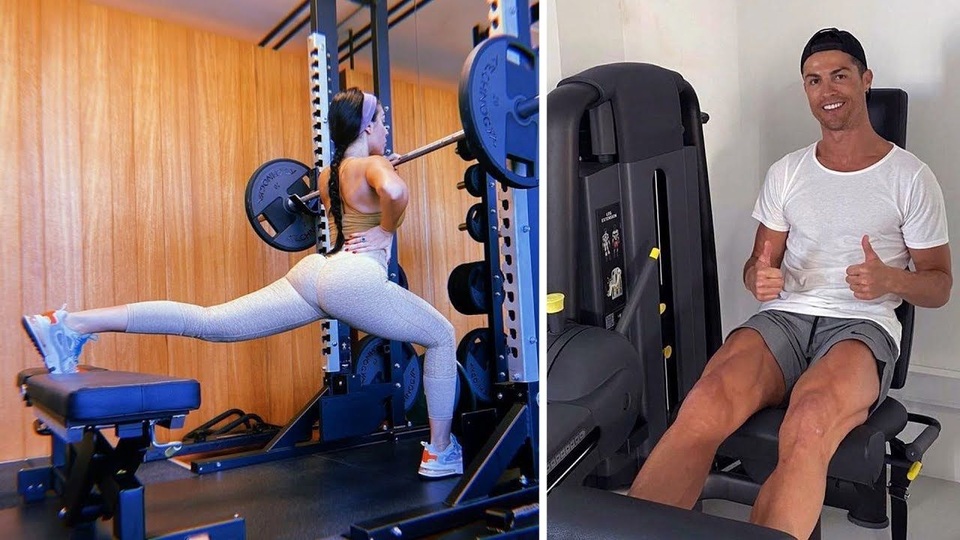 Bạn gái tình tứ ôm Cristiano Ronaldo trong phòng gym - 2 Bạn gái tình tứ ôm Cristiano Ronaldo trong phòng gym - 2