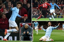 Những điểm nhấn sau thất bại toàn diện của MU trước Man City